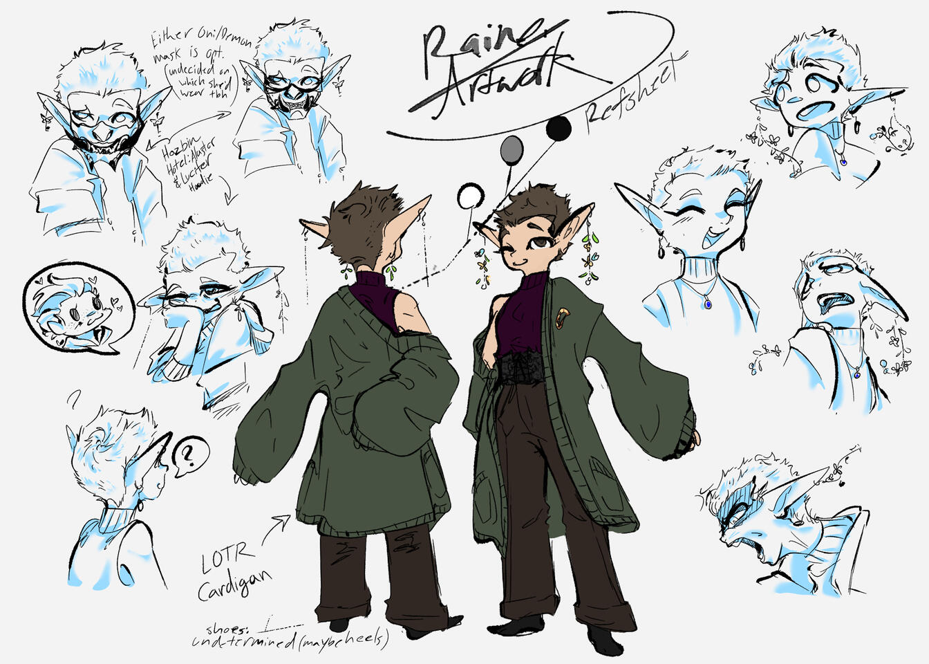 Raine OC Character Sheet