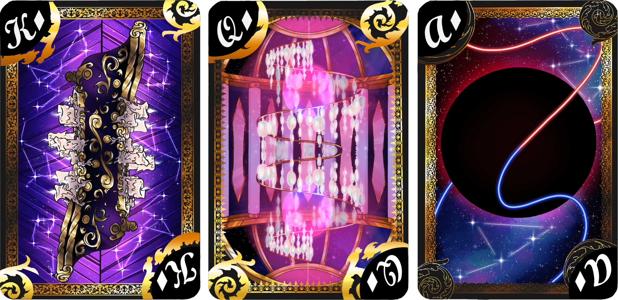 Playing Cards: Stolas Theme